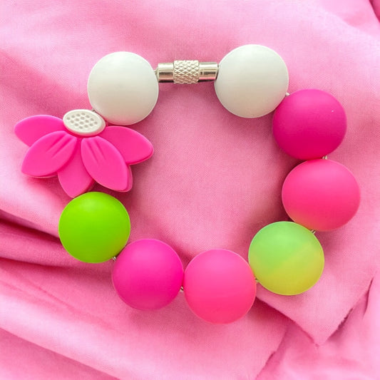 Azalea Pink Handle Bracelet