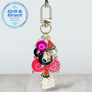 Deluxe Mini Straw Bauble - Melon Boo