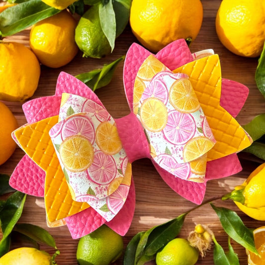 Pink Lemonade Bow