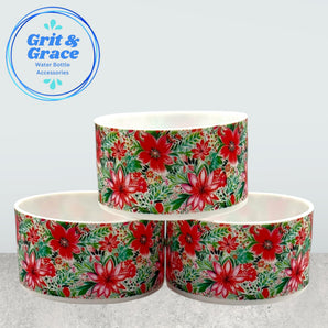 Preppy Poinsettia Boot