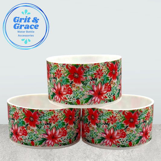 Preppy Poinsettia Boot