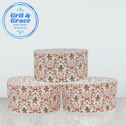 Gingerbread Ribbons Translucent Boot