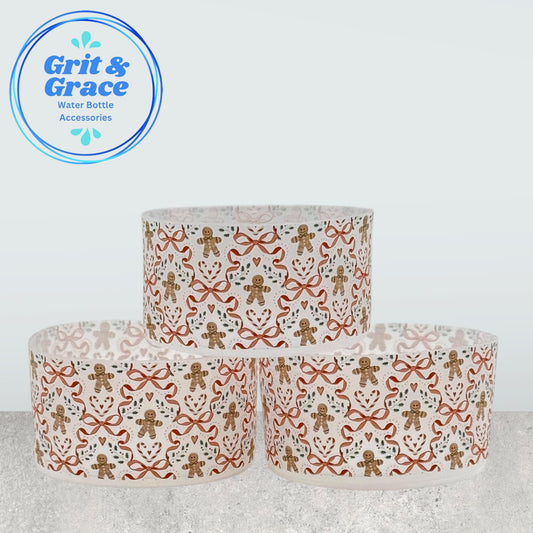 Gingerbread Ribbons Translucent Boot