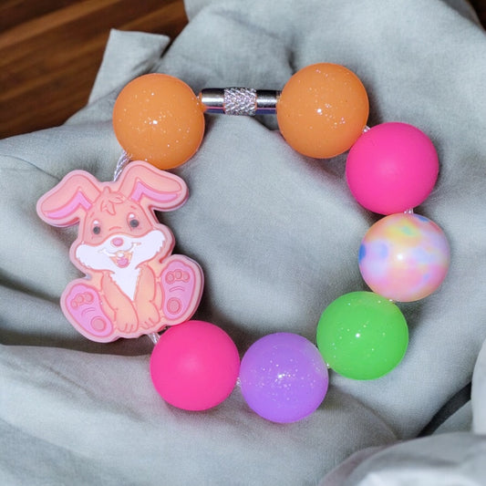 Pink Bunny Handle Bracelet