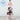 Deluxe Mini Straw Bauble - Pink Star