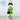 Deluxe Mini Straw Bauble - Black Star