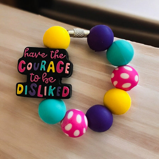 Have the Courage to Be Disliked Handle Bracelet