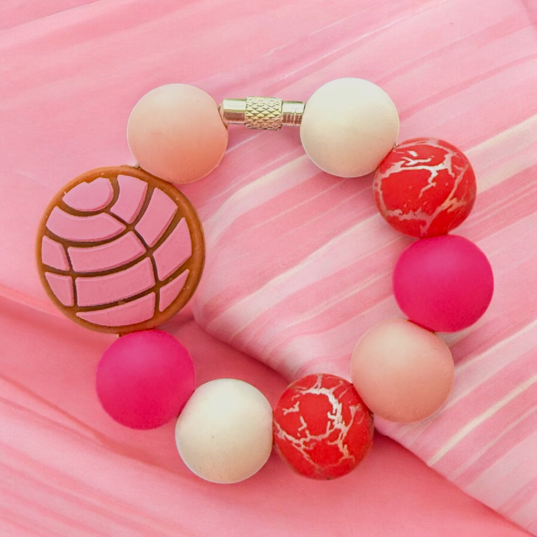 Pink Concha Handle Bracelet