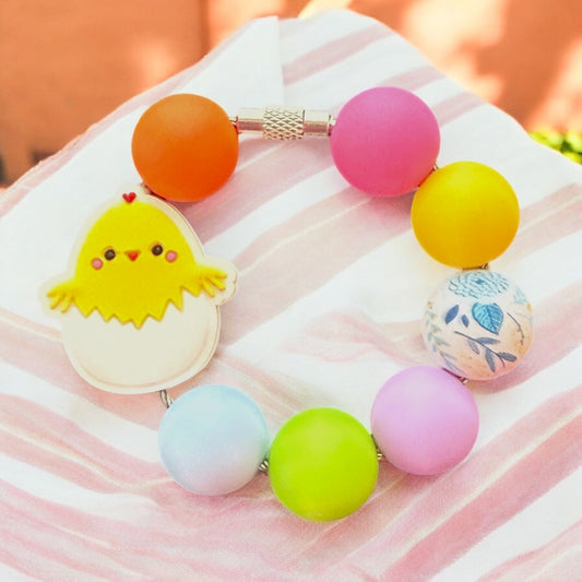 Hatching Chick Handle Bracelet