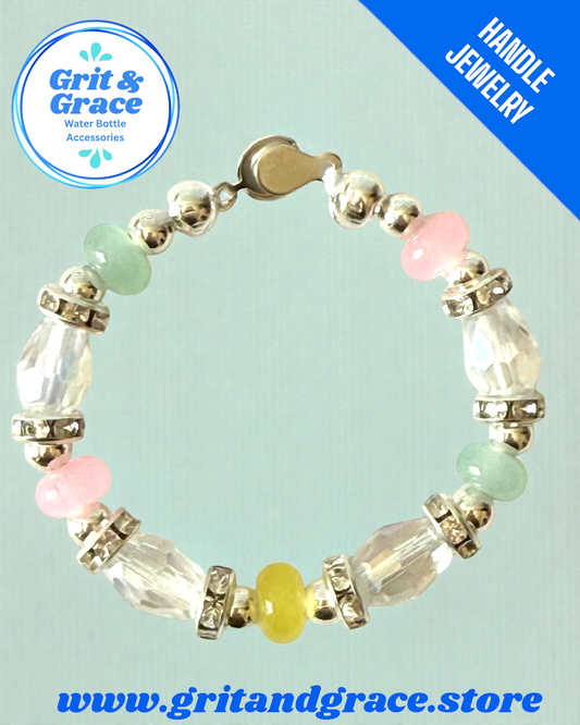 Tumbler Handle Jewelry - Spring Blossom