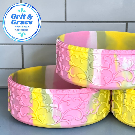 Heart Scroll Buttercup Bliss Shorty Boot