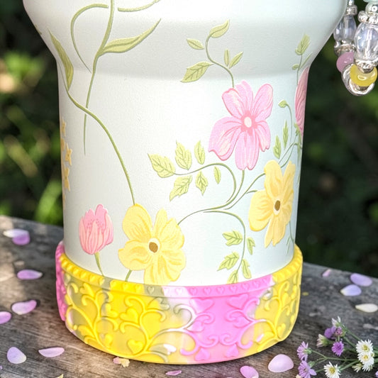 Heart Scroll Buttercup Bliss Shorty Boot