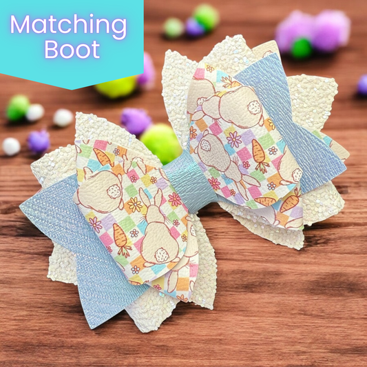 Peter Cottontail Blue Bow