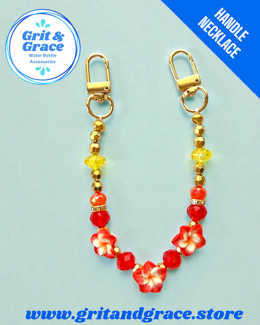 Tumbler Necklace Jewelry - Karol Hibiscus