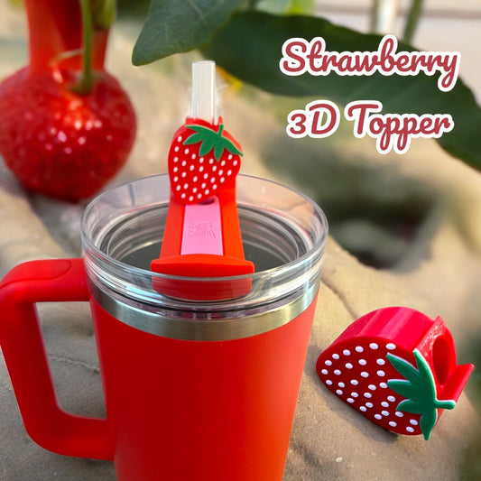 Strawberry 3D Topper