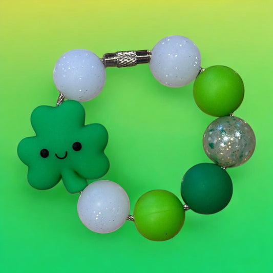 Happy Shamrock Handle Bracelet