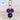 Mini Gracie Pop Dangles - Deep Purple Halloween
