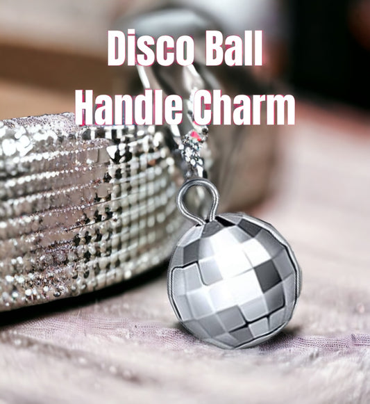 Disco Ball Handle Charm