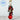 Deluxe Mini Straw Bauble - Bordeaux Lace