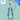 Hang Anywhere Sea Glass Beaded Bottle Charm