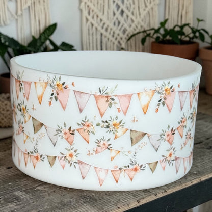 Boho Bunting Banners (White) Boot