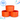 Basketweave Showgirl Orange Boot