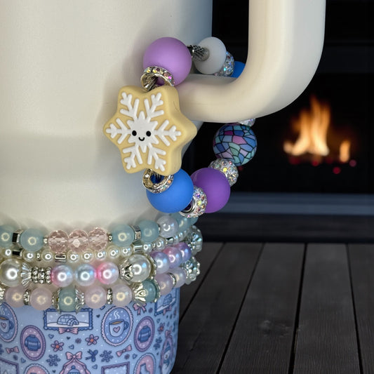 Happy Snowflake Handle Bracelet