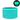 Basketweave Glow in the Dark Teal Glitter Boot
