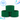Basketweave Forest Green Glitter Boot