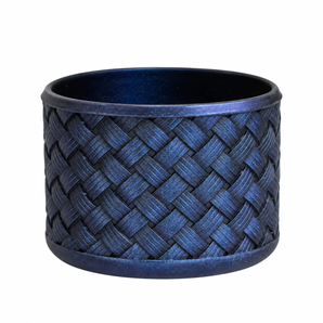 Basketweave Royal Blue Chameleon Boot