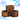 Basketweave Chocolate & Gold Swirl Boot