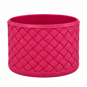 Basketweave Berry Pink Boot