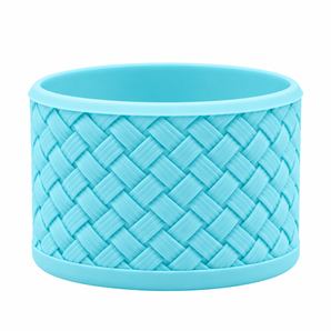 Basketweave Powder Blue Crush Boot