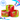 Basketweave Holiday Lime & Red Boot