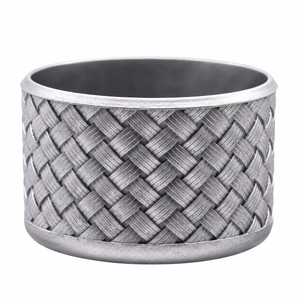 Basketweave Silver Gloss Boot