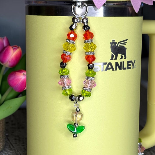 Hang Anywhere Beaded Tulip Bottle Charm