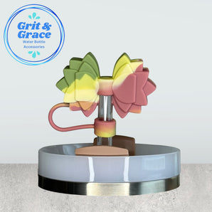 Gracie Rose Bouquet Straw Topper