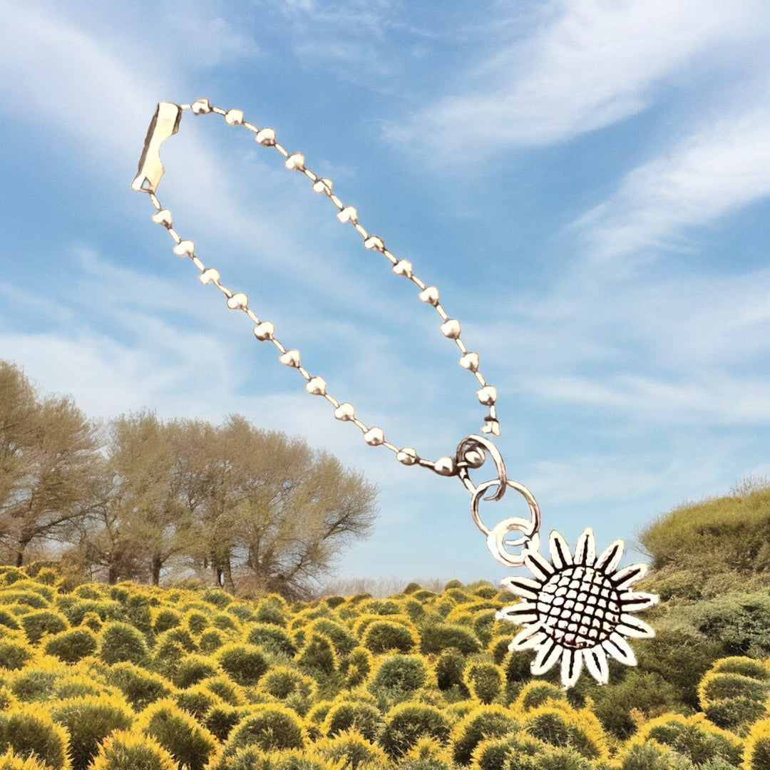 Sunflower Handle Charm