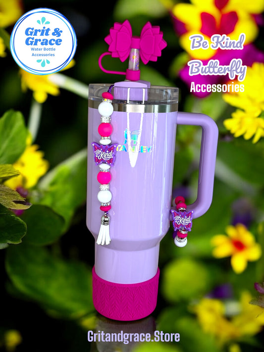 Be Kind Butterfly Silicone Dangle