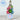Deluxe Mini Bauble - Frosted Blue Daisy