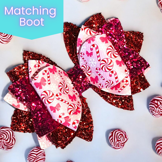 Peppermint Twist Bow