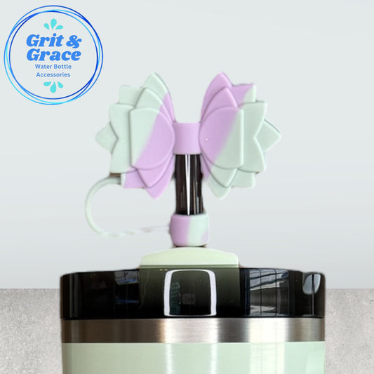 Gracie Lavender Mint Straw Topper