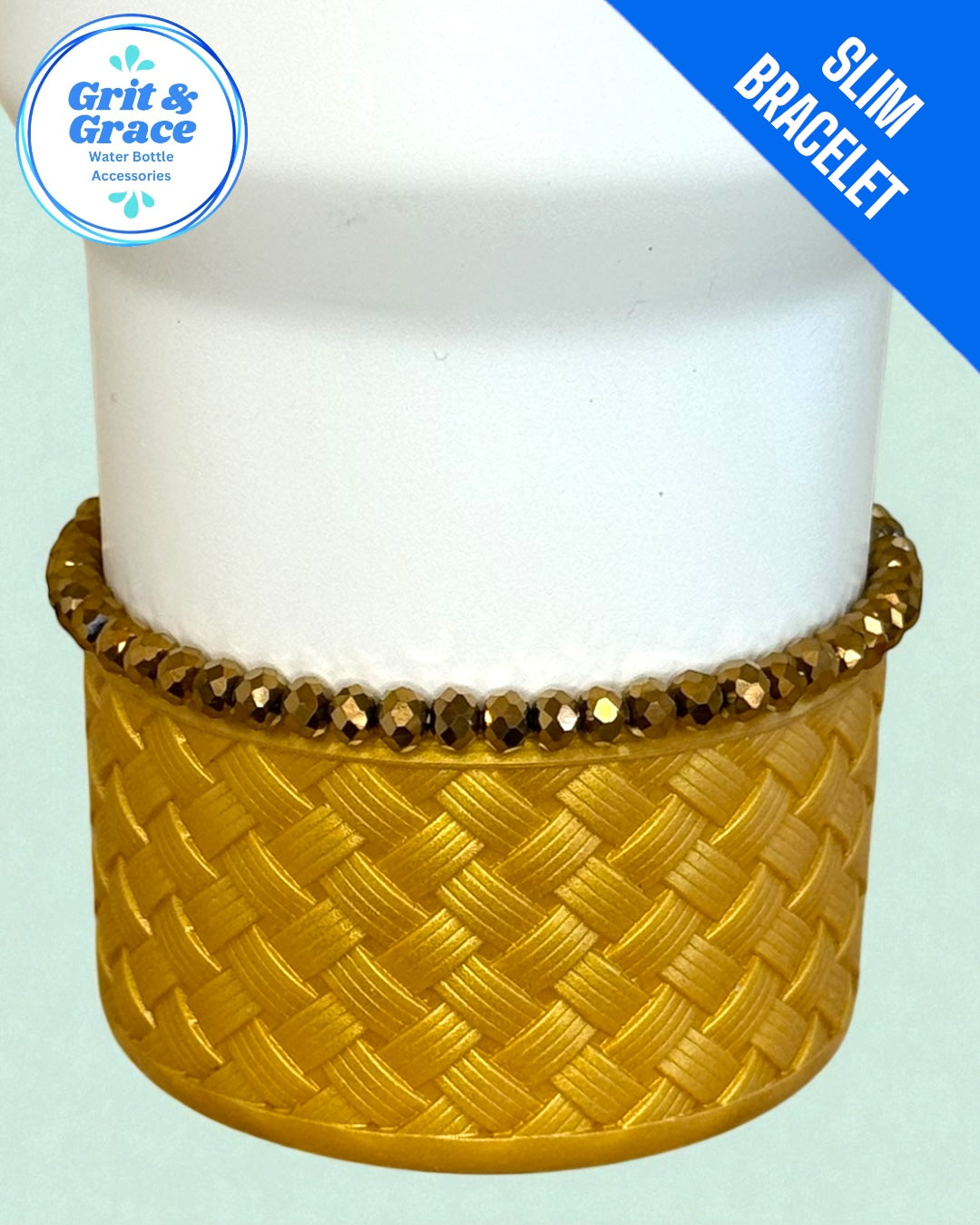 Sparkle Slim Stretchy Cup Bracelet