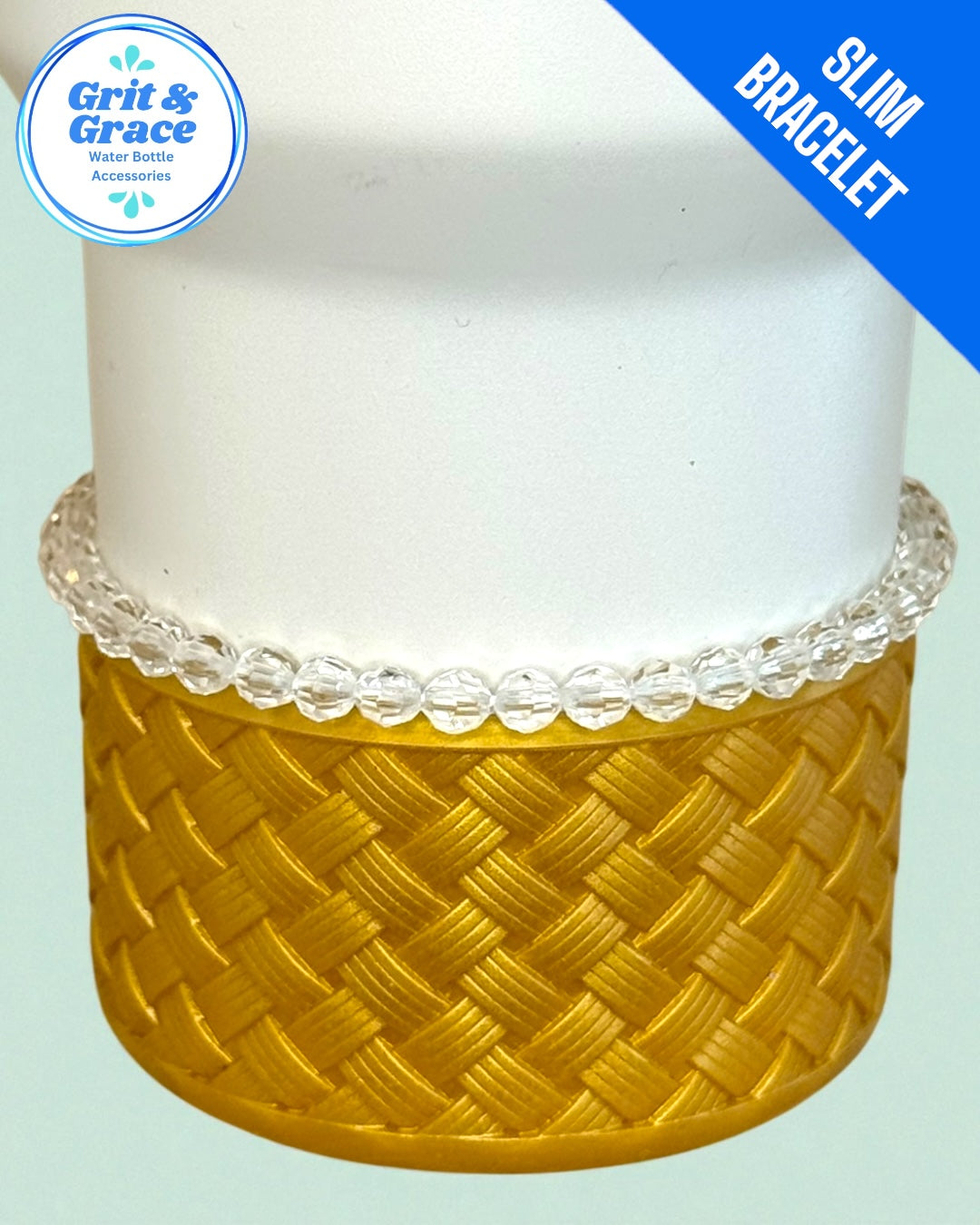 Sparkle Slim Stretchy Cup Bracelet