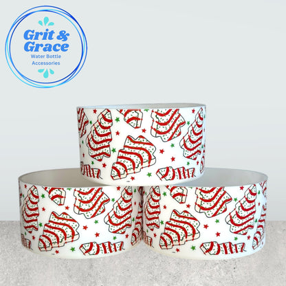 White Christmas Cakes Boot