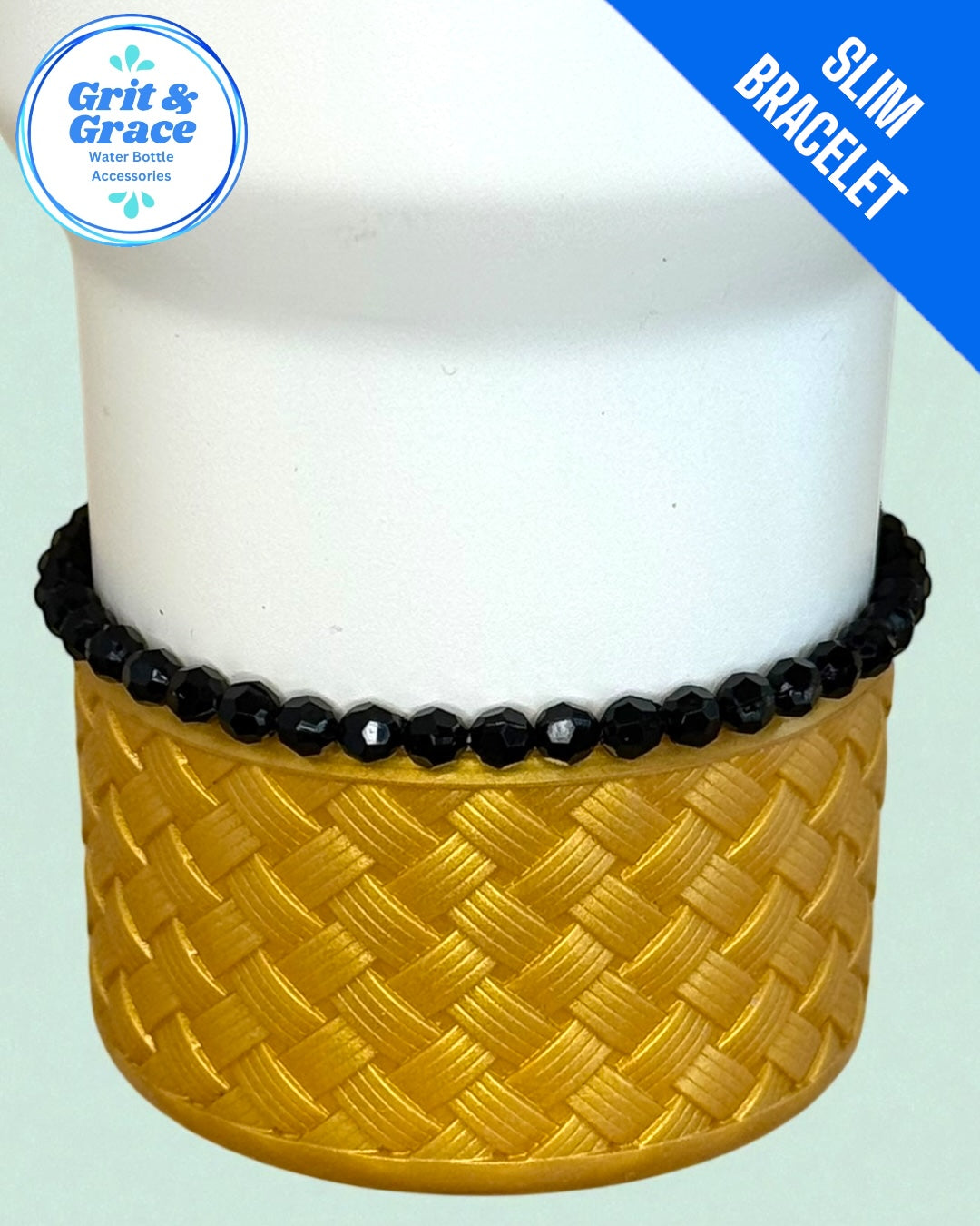 Sparkle Slim Stretchy Cup Bracelet