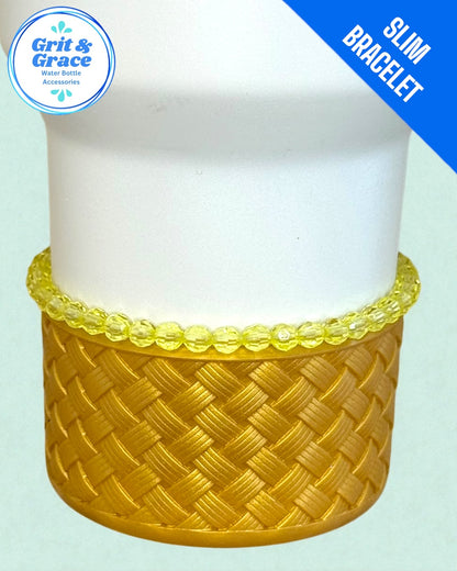 Sparkle Slim Stretchy Cup Bracelet