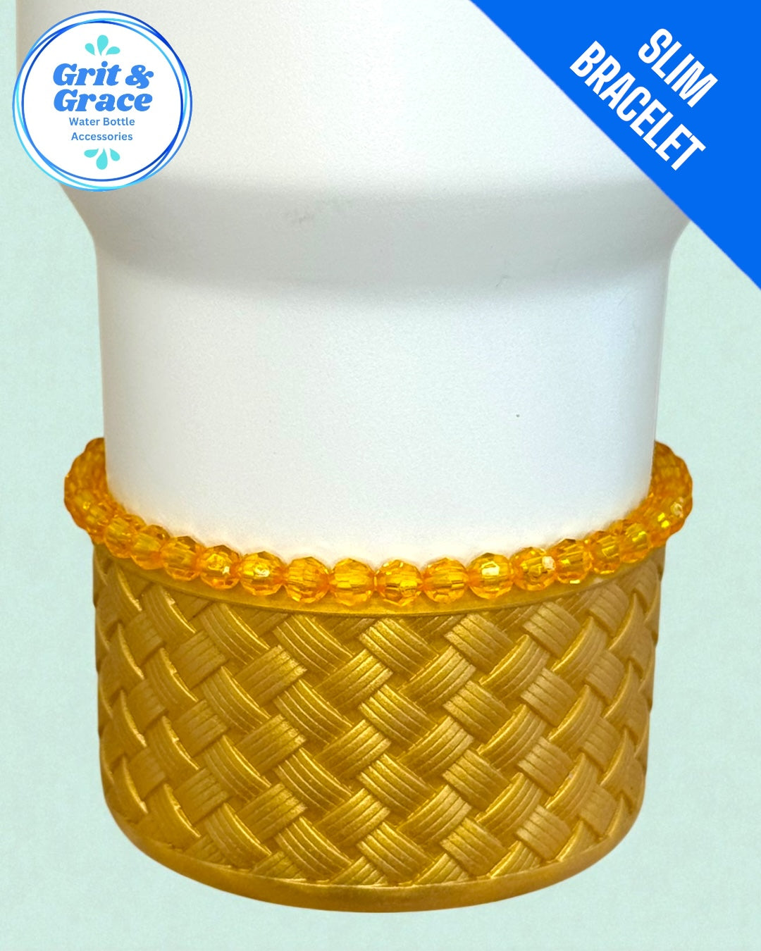 Sparkle Slim Stretchy Cup Bracelet