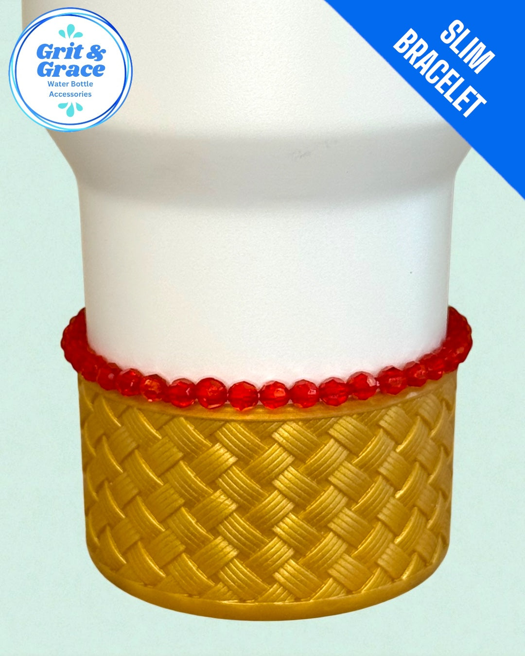 Sparkle Slim Stretchy Cup Bracelet