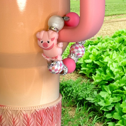 Peach Pig Handle Bracelet